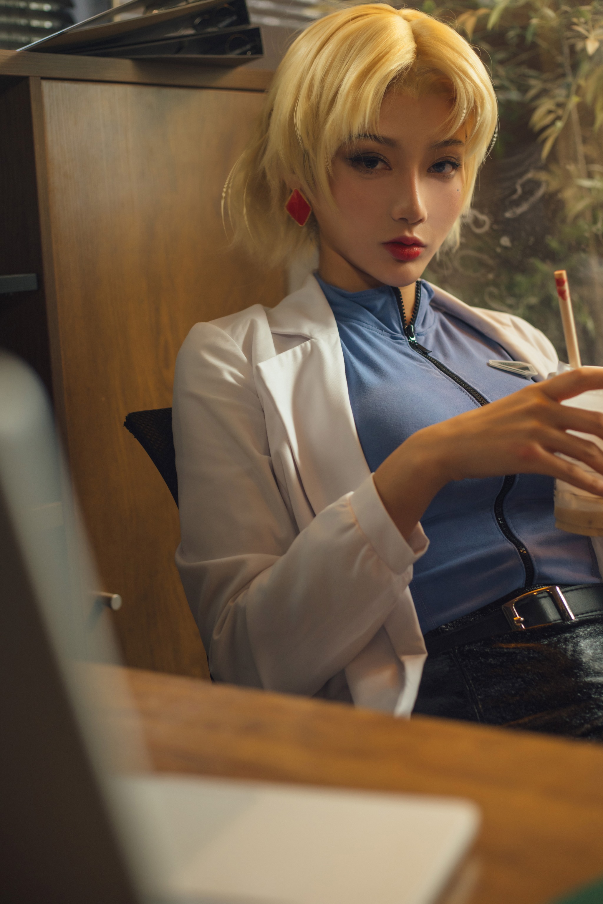 图片[1]-如月灰 – NO.034 赤木律子[36P]-XikXak